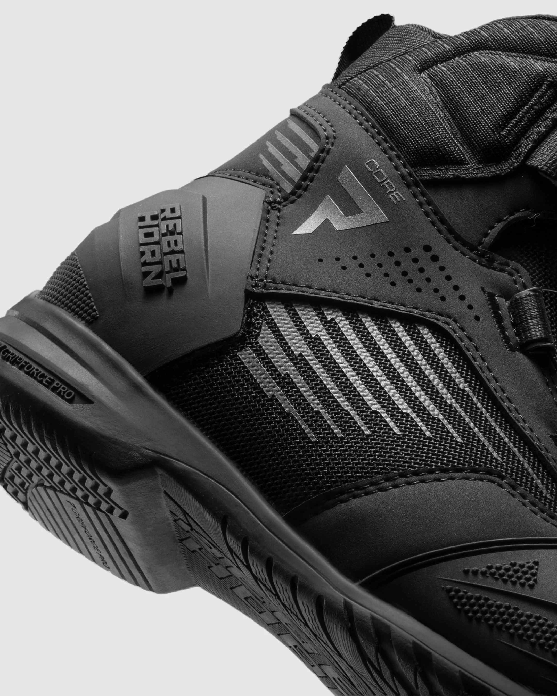 Core Motorcycle Boots Black - Image 10