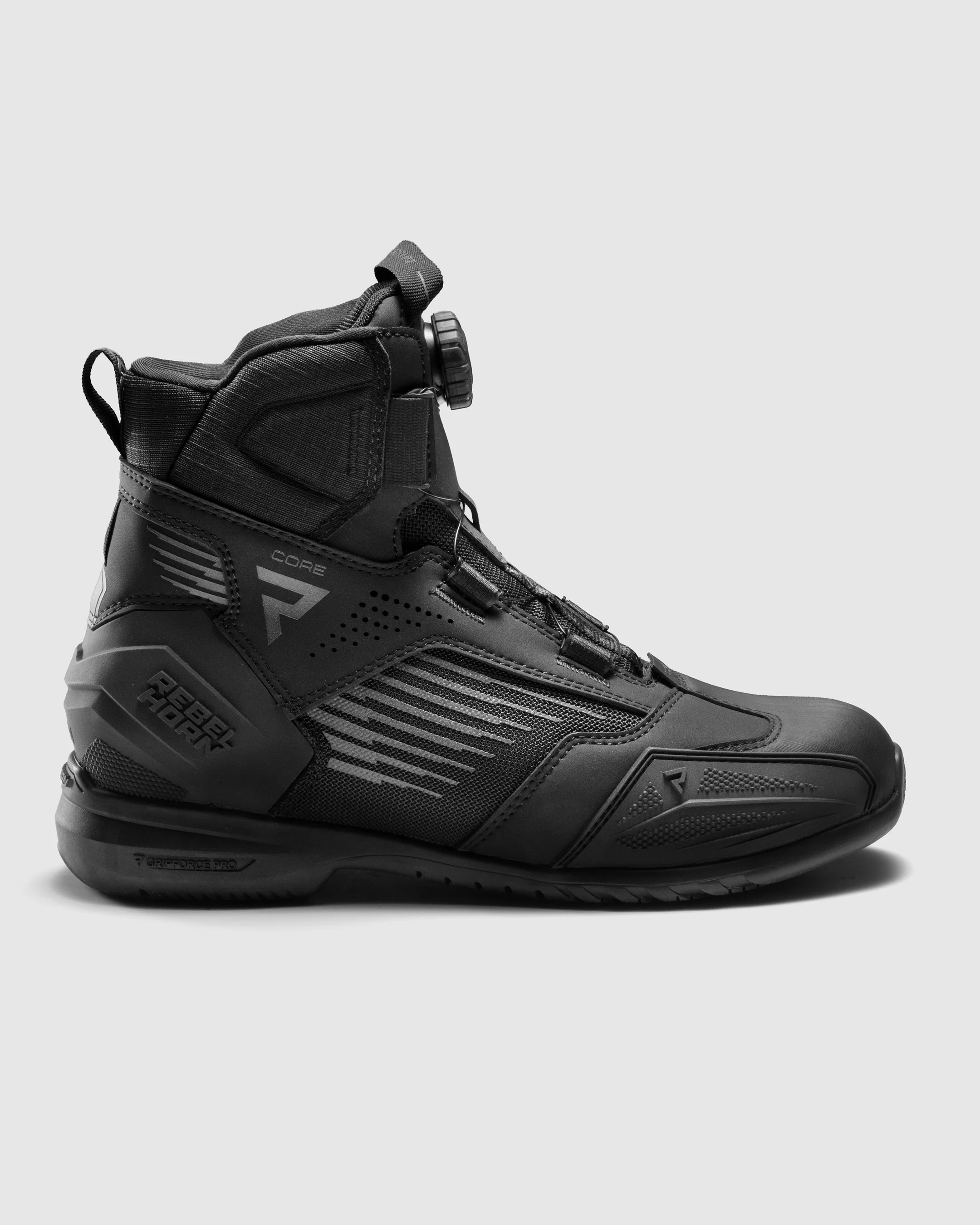 Core Motorcycle Boots Black - Image 2