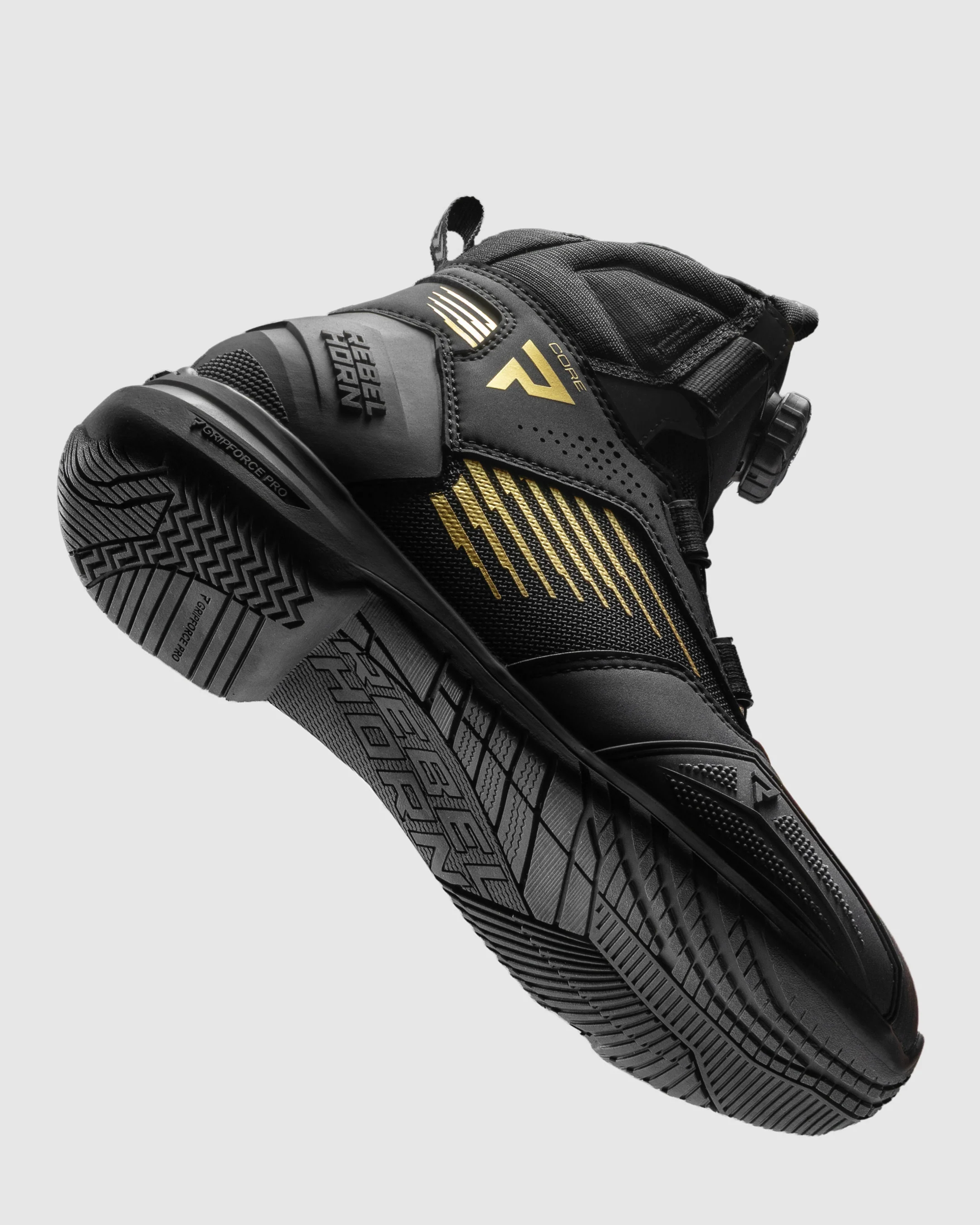 Core Motorcycle Boots Gold - Image 7
