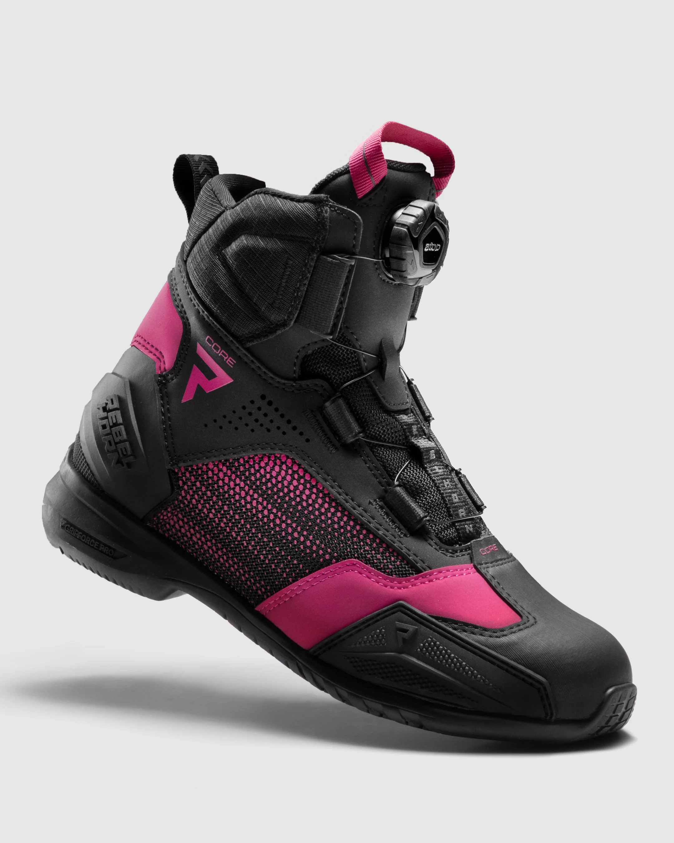 Core Motorcycle Boots Pink - Image 4