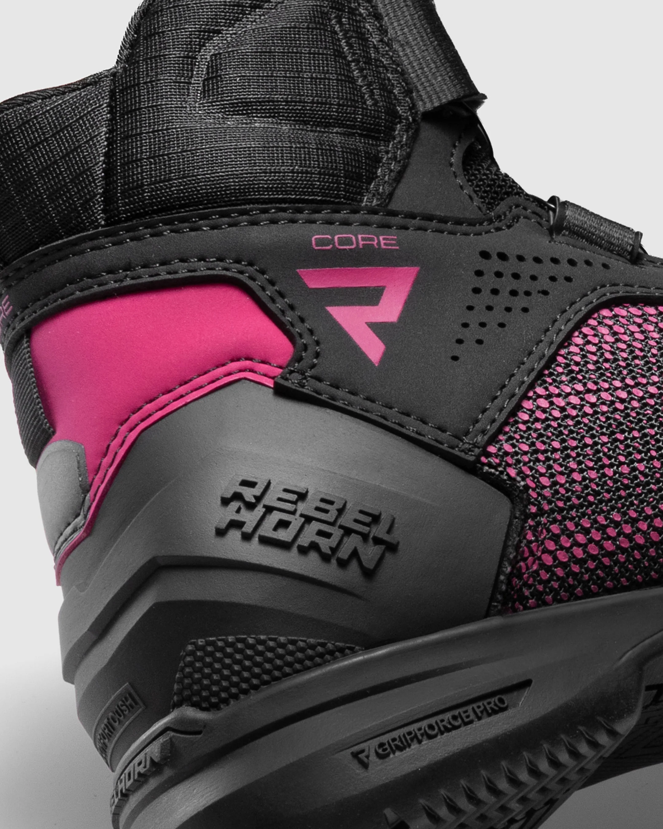 Core Motorcycle Boots Pink - Image 6