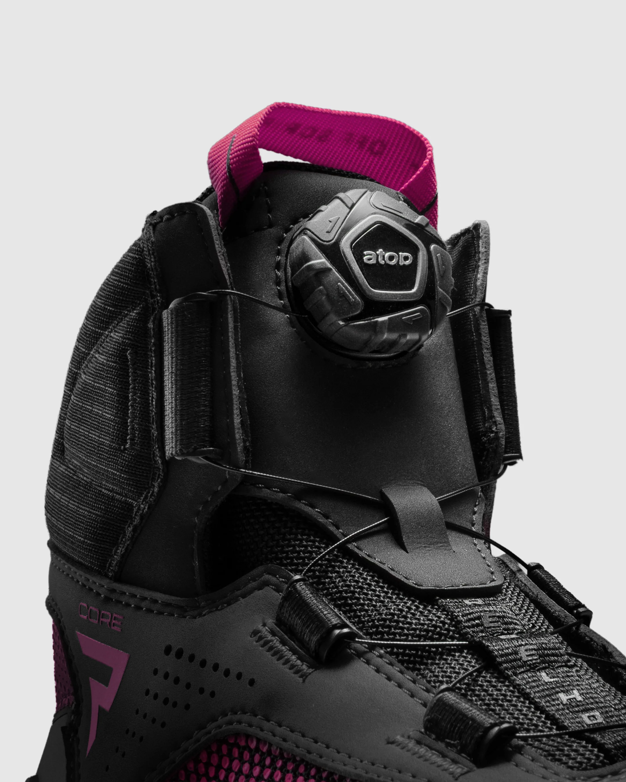 Core Motorcycle Boots Pink - Image 9