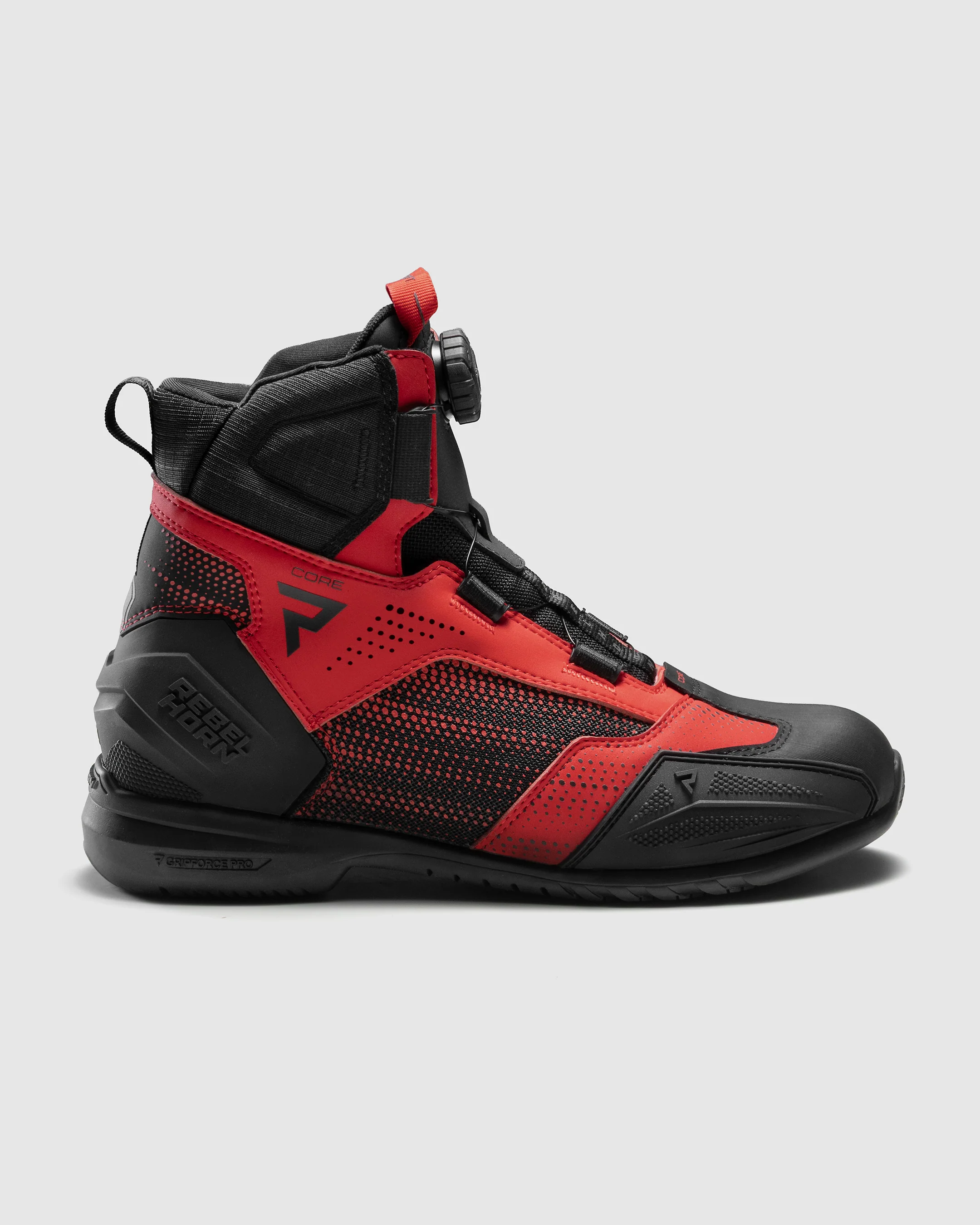 Core Motorcycle Boots Red - Image 2