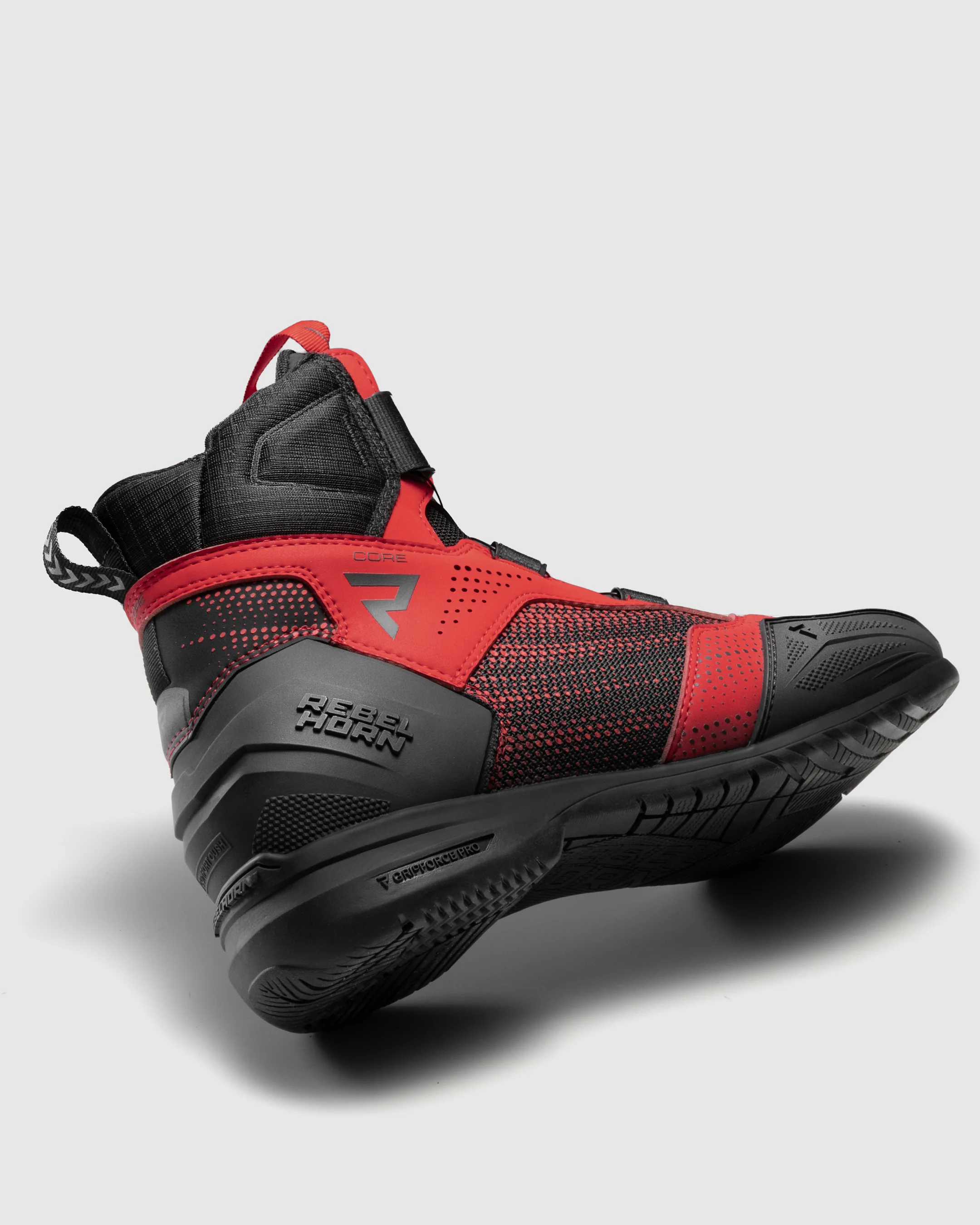 Core Motorcycle Boots Red - Image 5