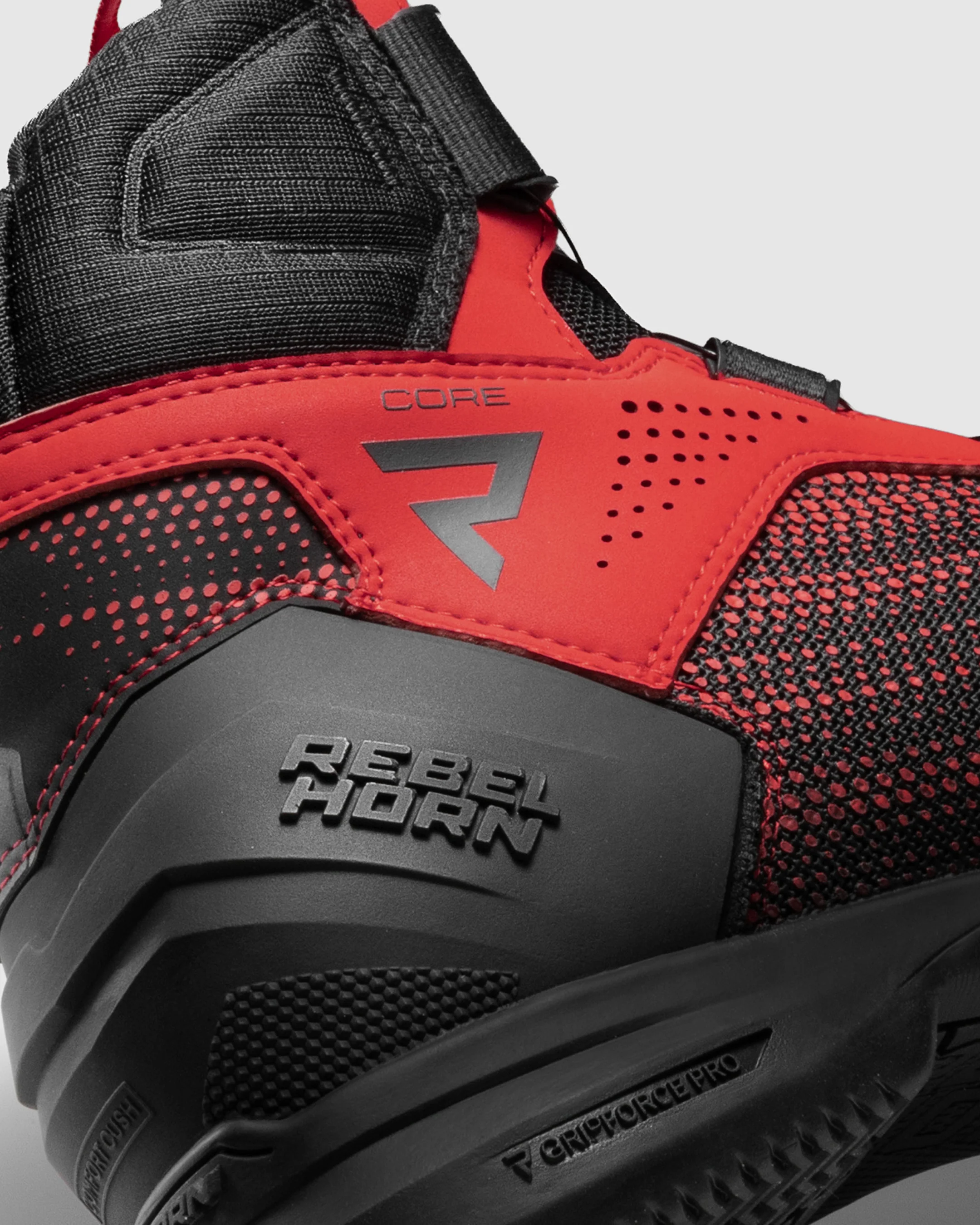 Core Motorcycle Boots Red - Image 6