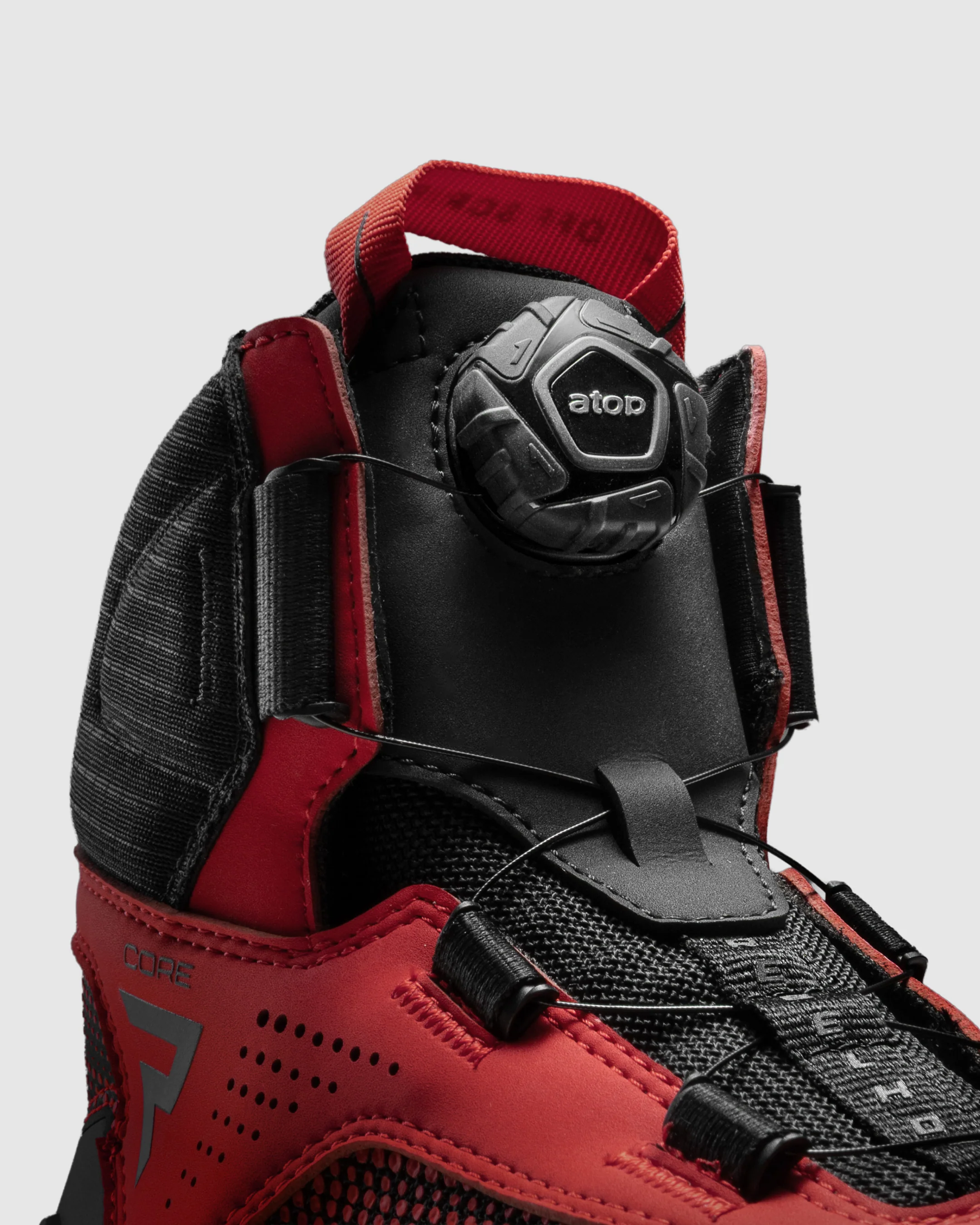 Core Motorcycle Boots Red - Image 9