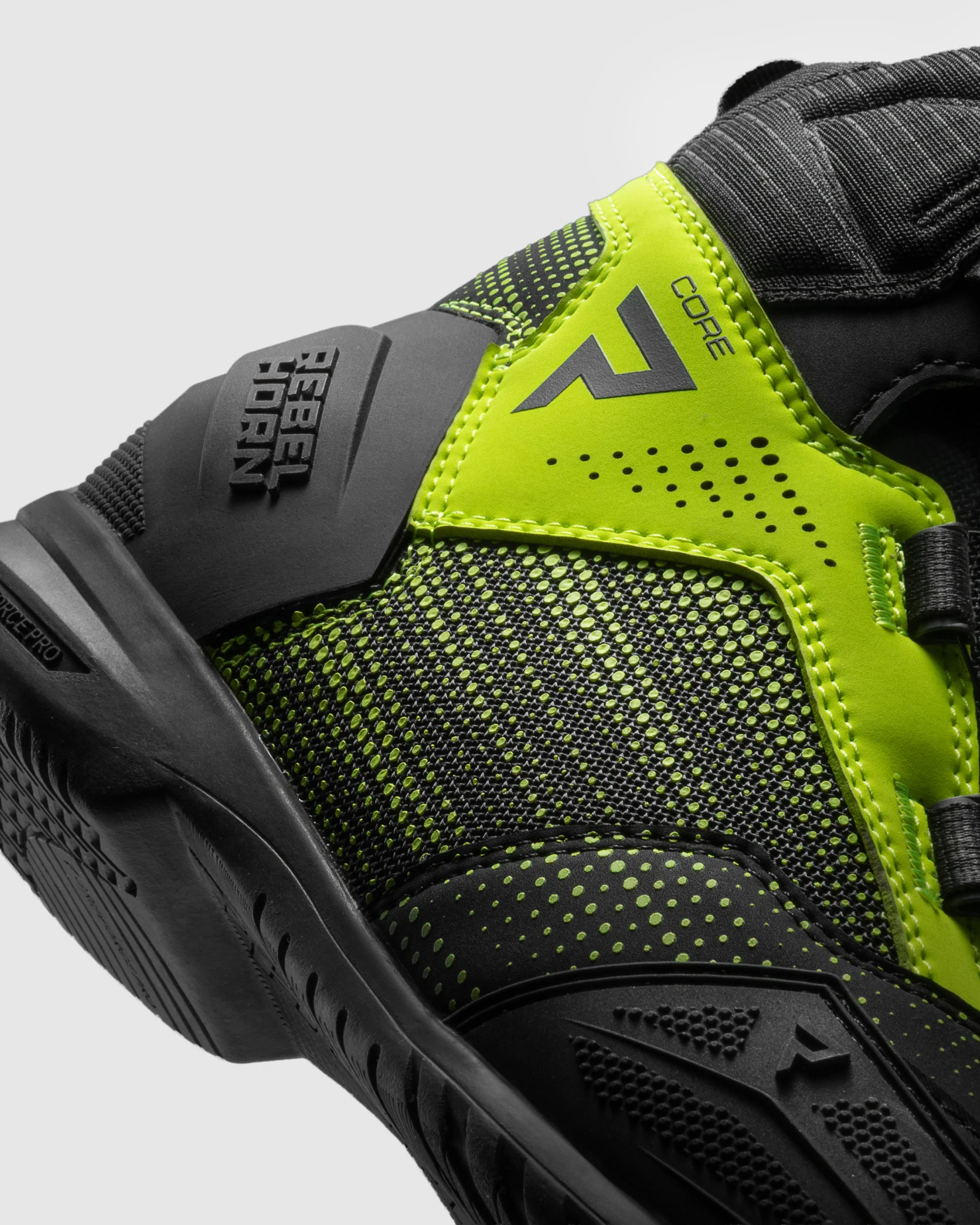 Core Motorcycle Boots Yellow - Image 10