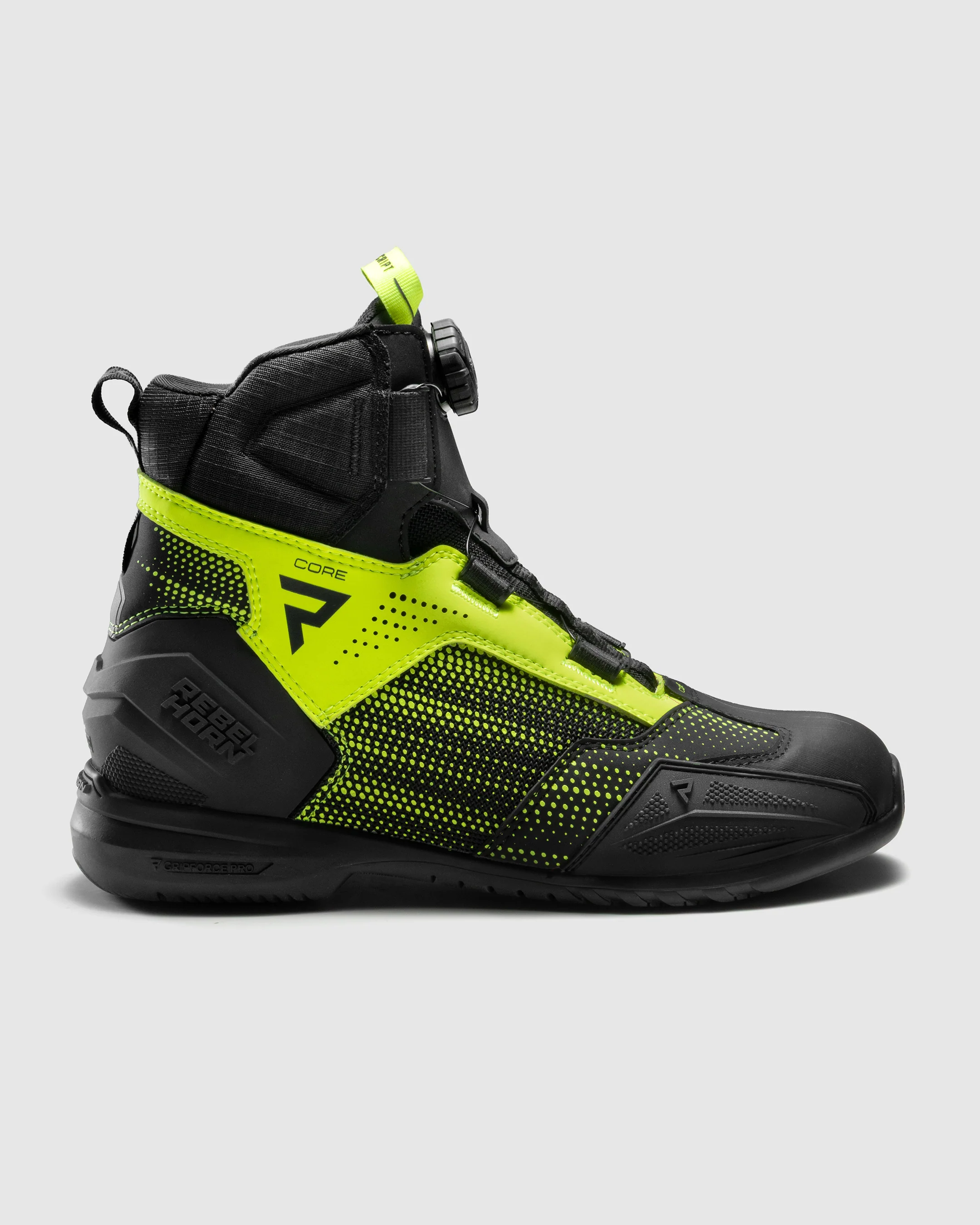 Core Motorcycle Boots Yellow - Image 2