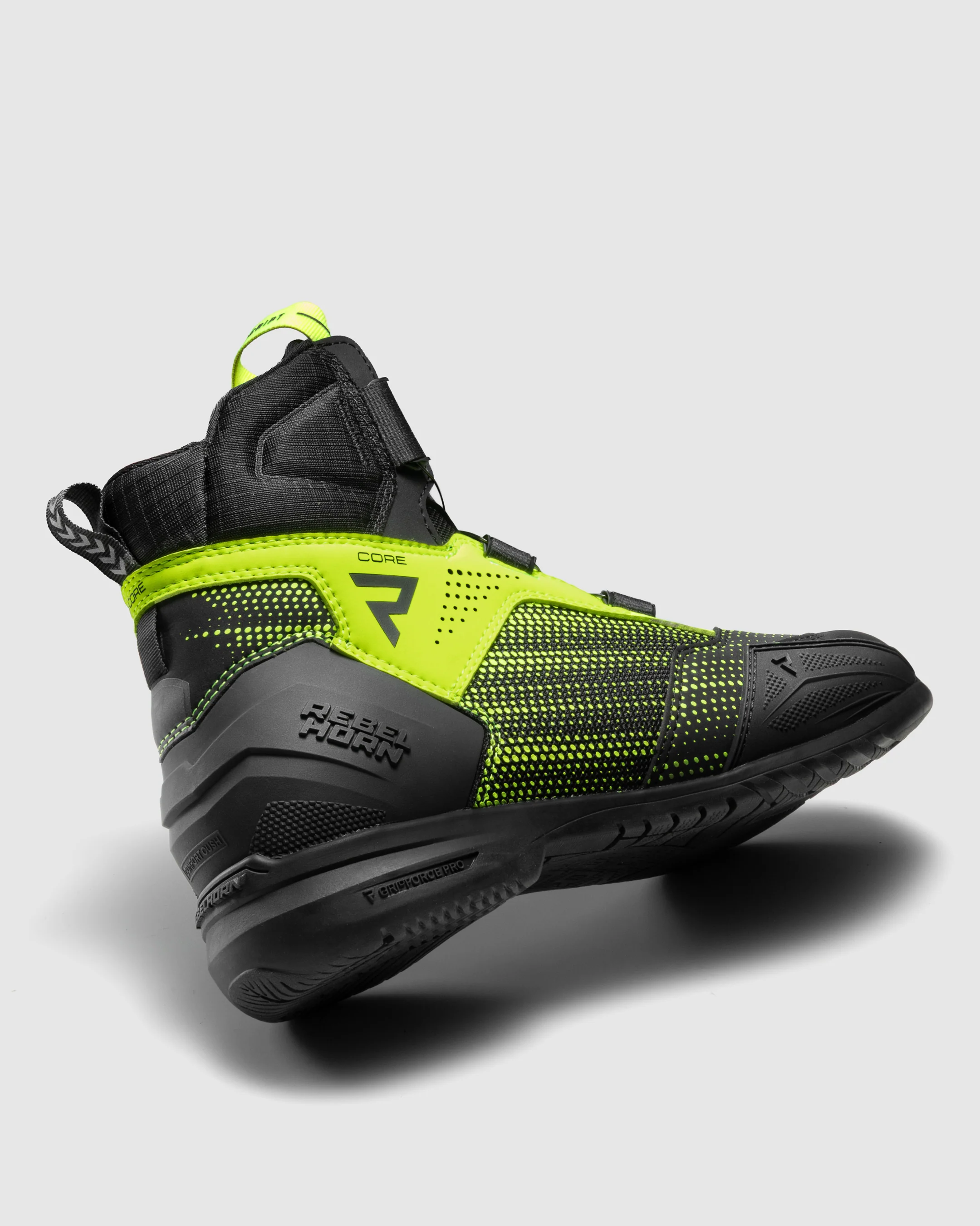 Core Motorcycle Boots Yellow - Image 5