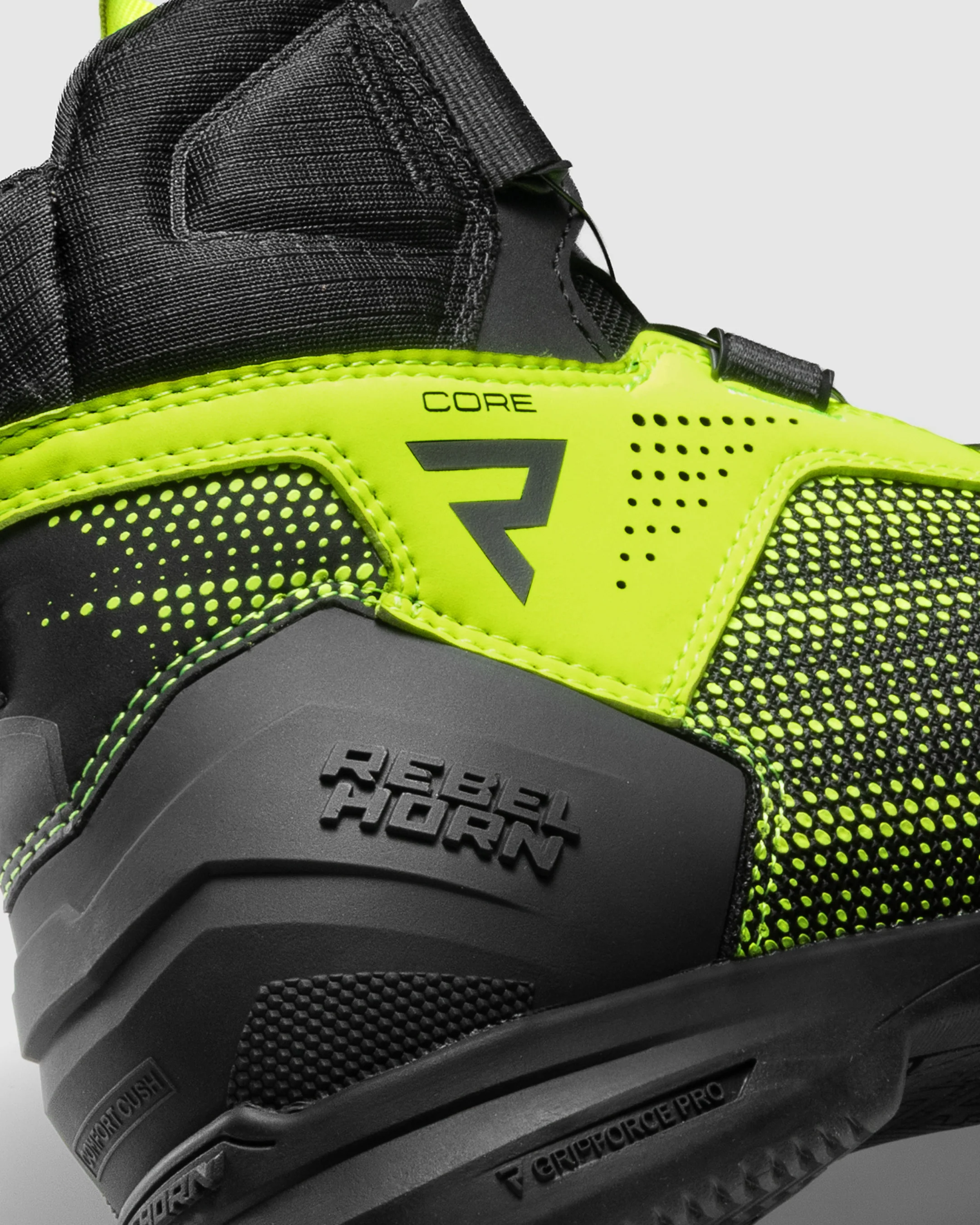 Core Motorcycle Boots Yellow - Image 6