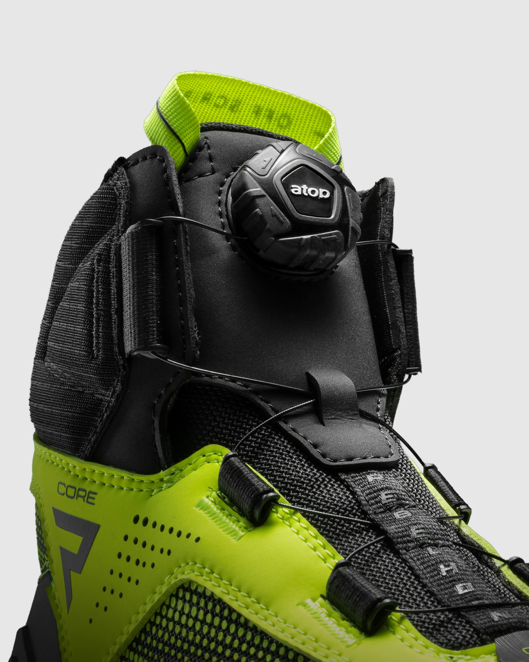 Core Motorcycle Boots Yellow - Image 9