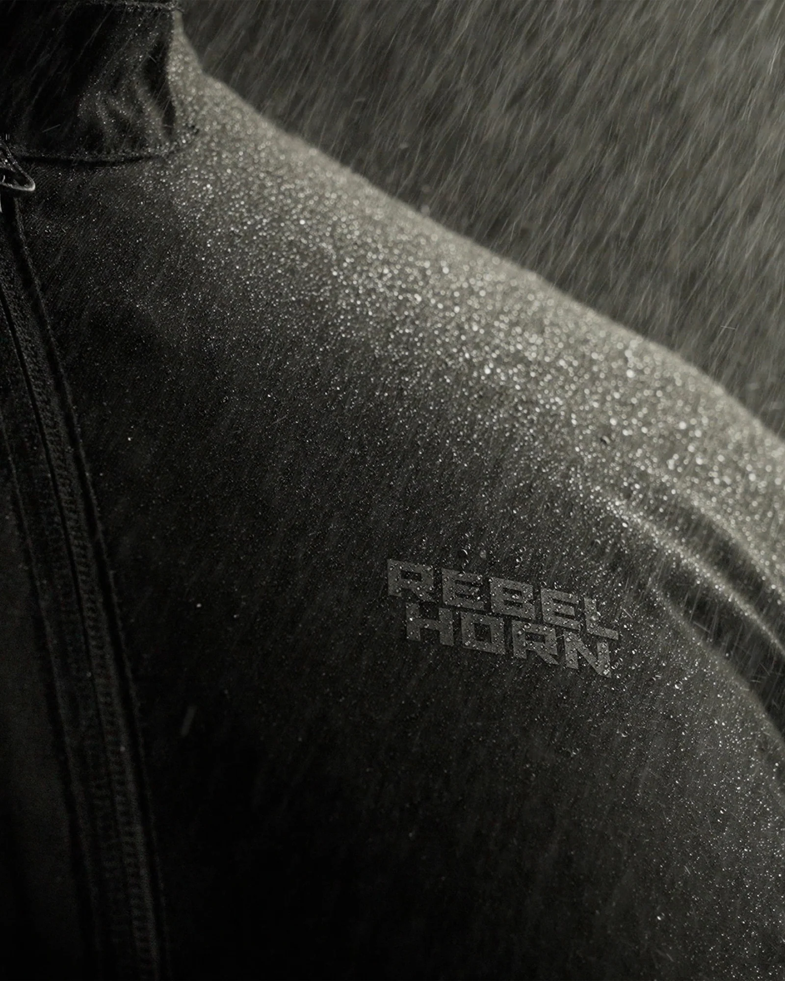 Cubby V Motorcycle Jacket Dark Grey - Image 11