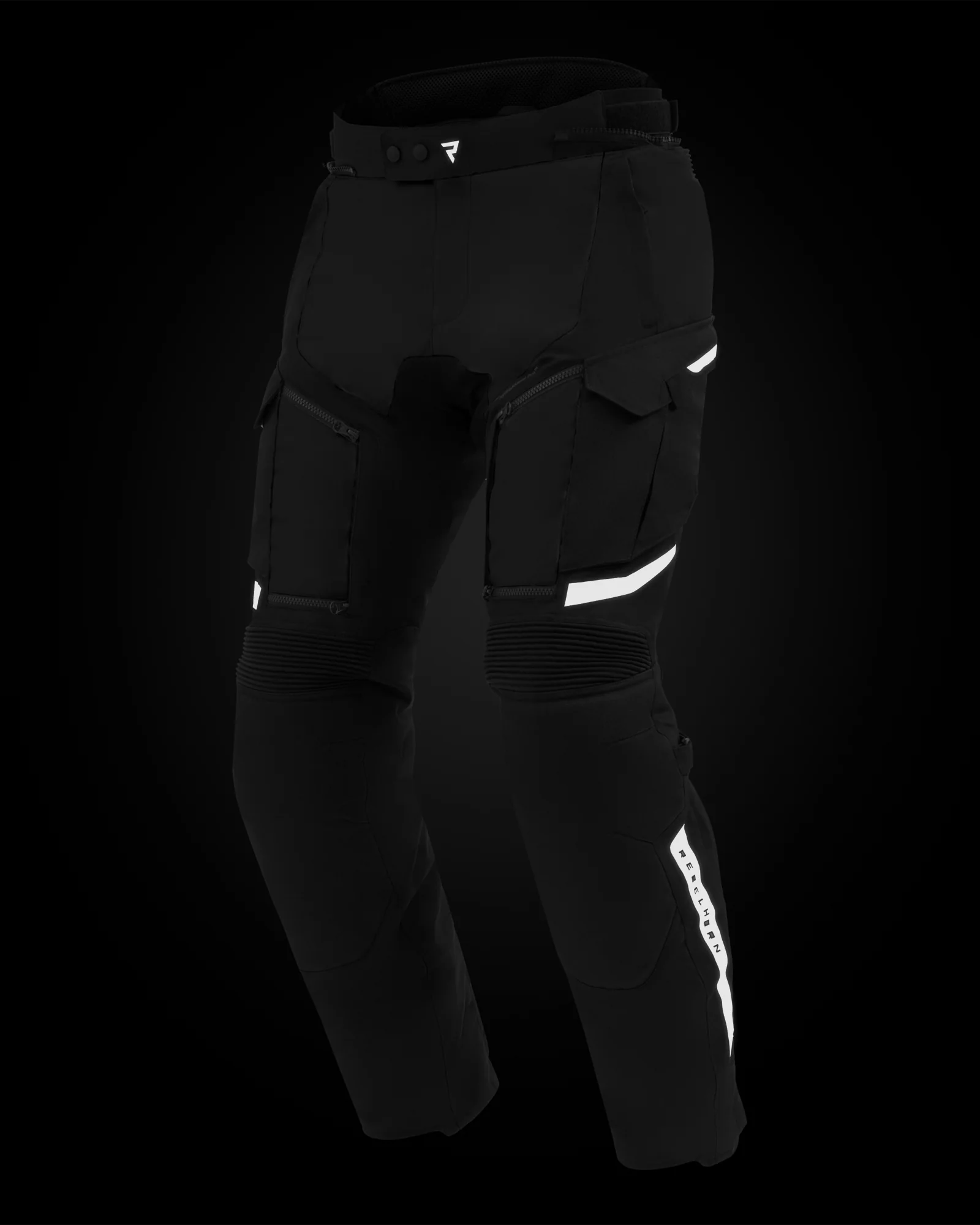 Cubby V Motorcycle Pants Black - Image 9