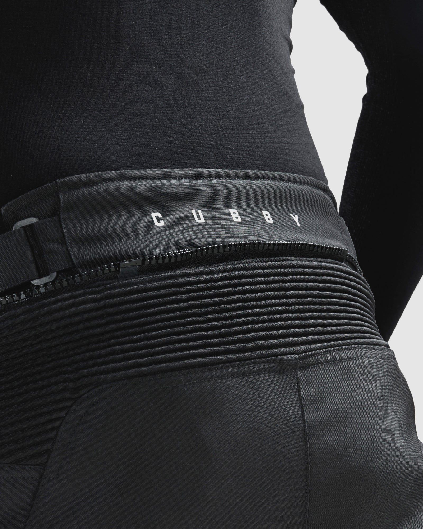 Cubby V Motorcycle Pants Black Long Leg - Image 11