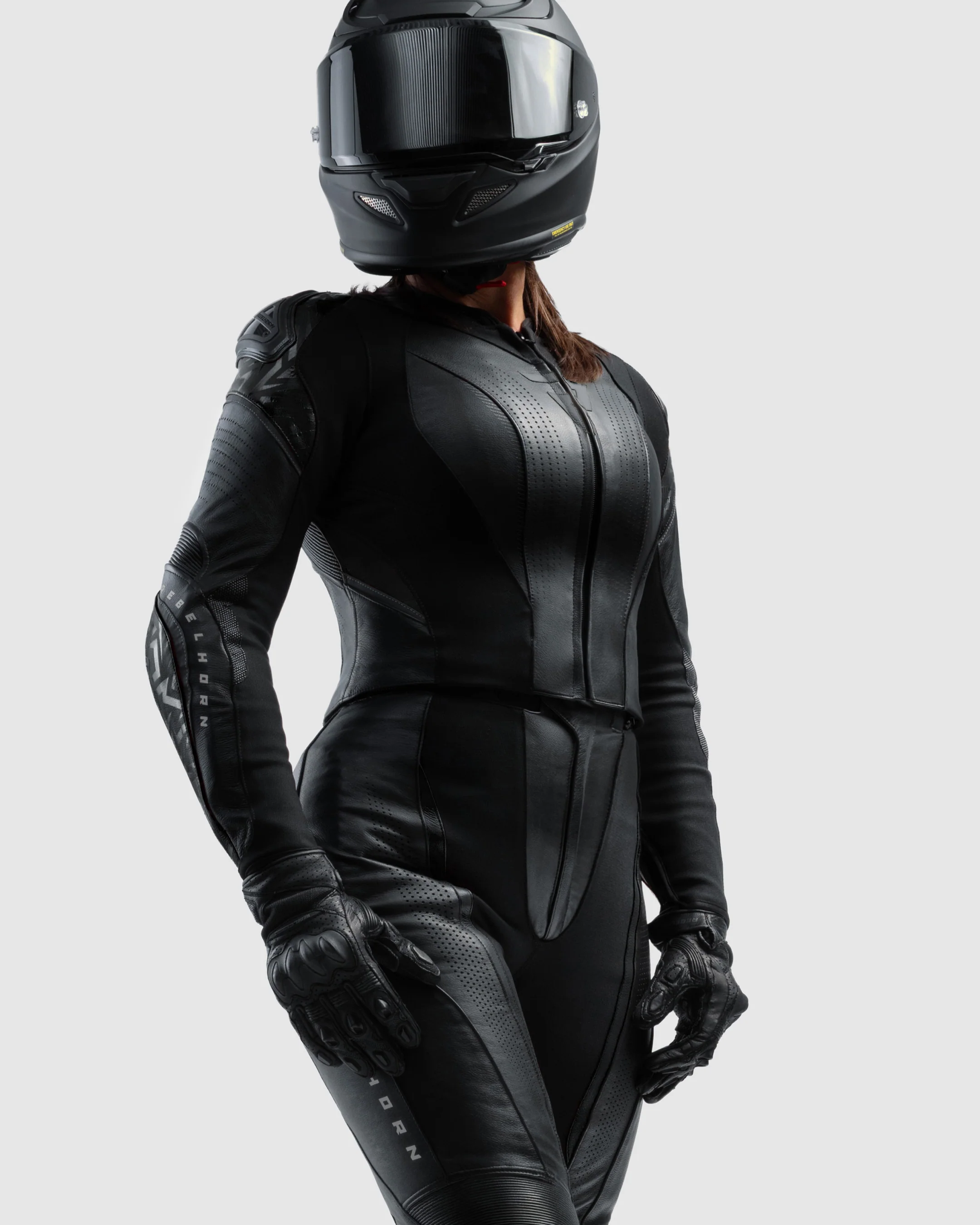 Diva RS Women’s Motorcycle Jacket Black - Image 3