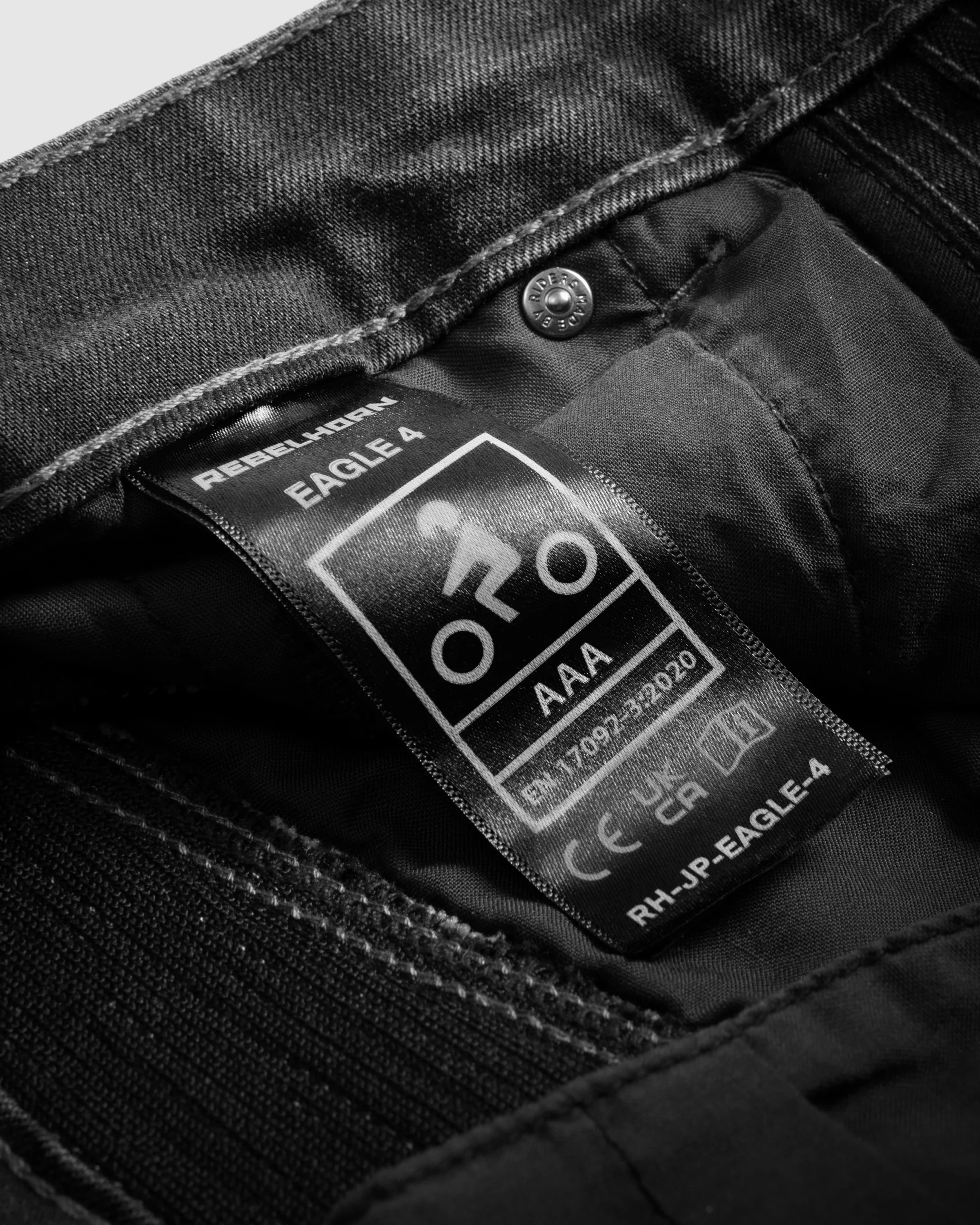 Eagle 4 Motorcycle Jeans Regular Black - Image 10