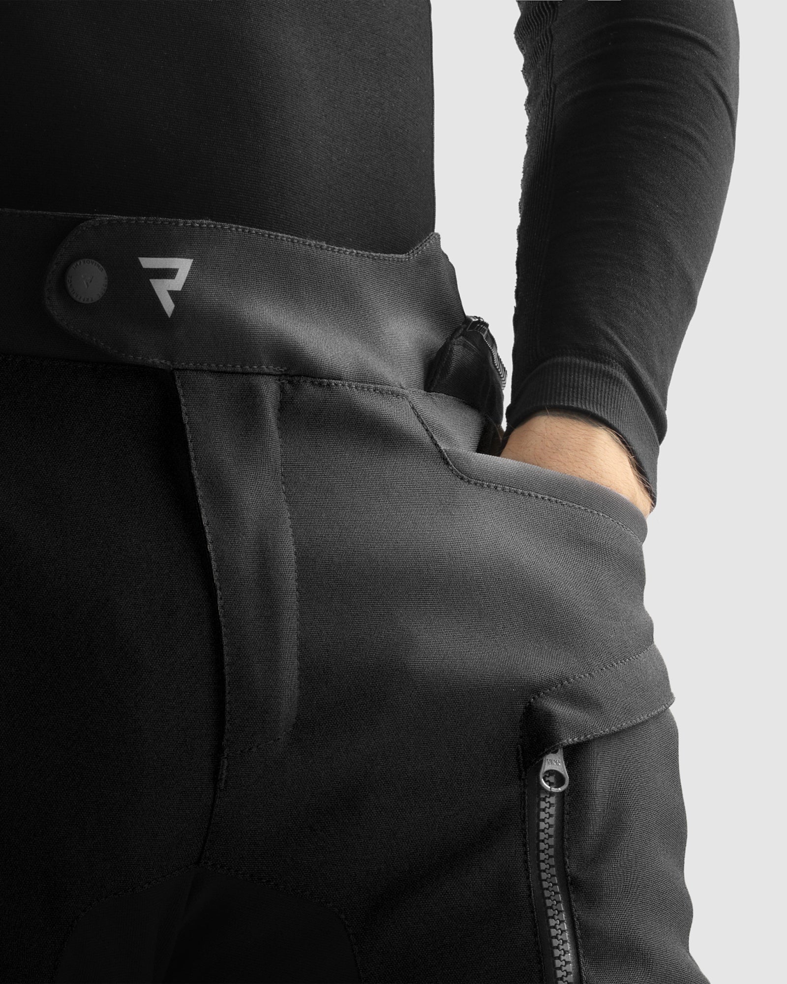Hardy 3.0 Motorcycle Pants Black Long Leg - Image 14