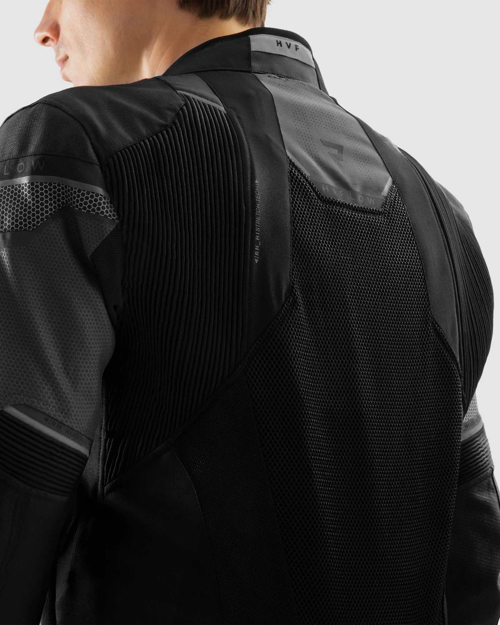 Hiflow V Motorcycle Jacket Black - Image 10