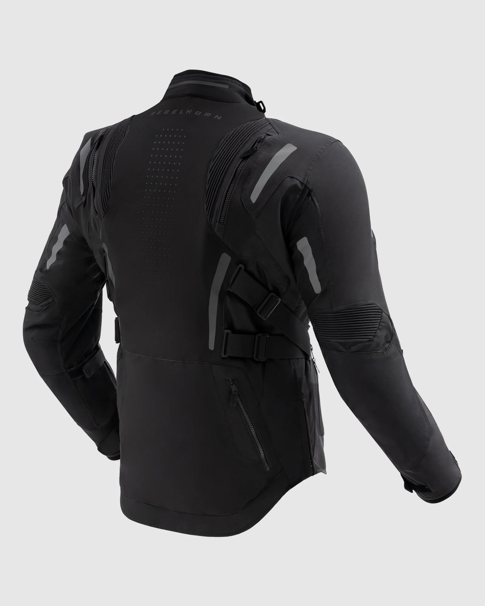 Hiker IV Motorcycle Jacket Black - Image 2