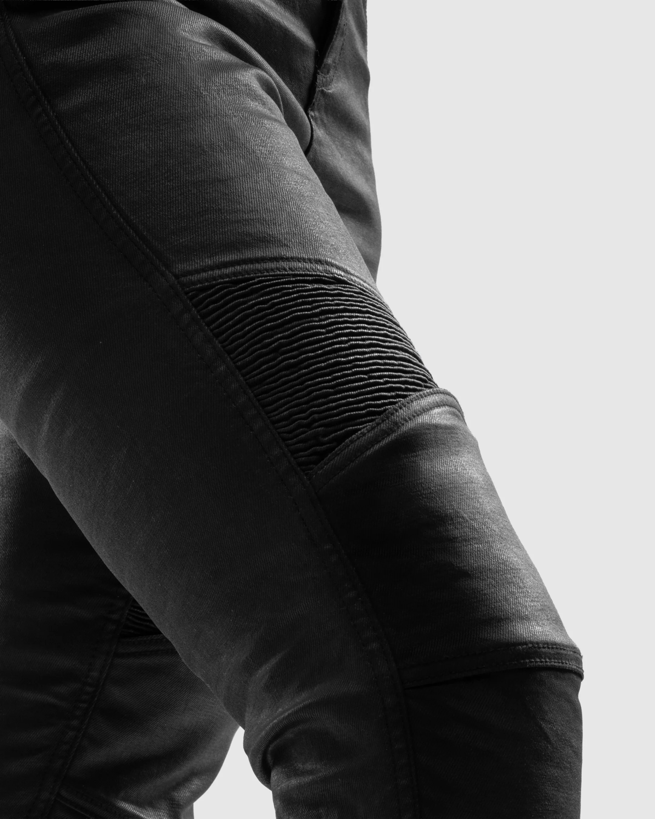 Roxy Motorcycle Jeans Women's Slim Black Waxed - Image 7
