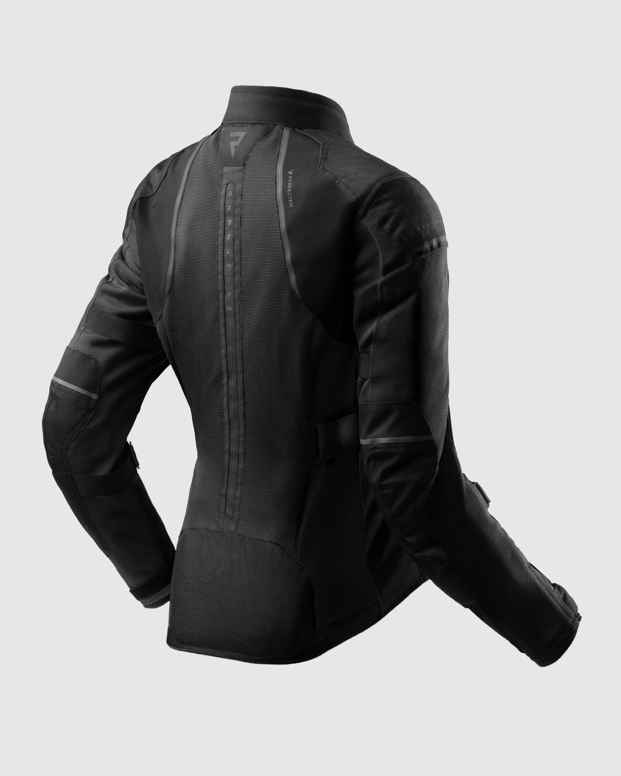 Scandal 3 Women Motorcycle Jacket Black - Image 2