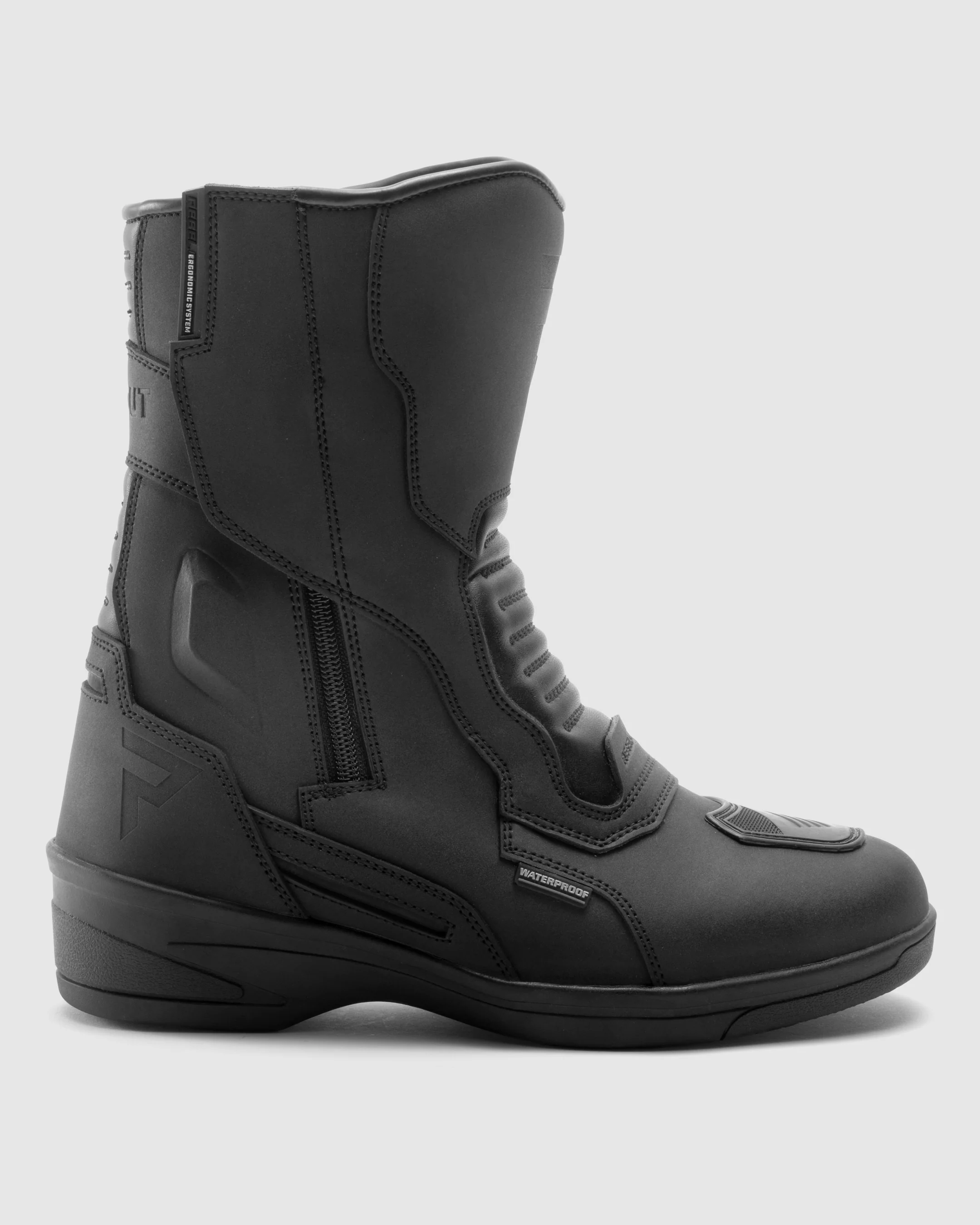 Scout High Heel Women’s Motorcycle Boots Black - Image 2