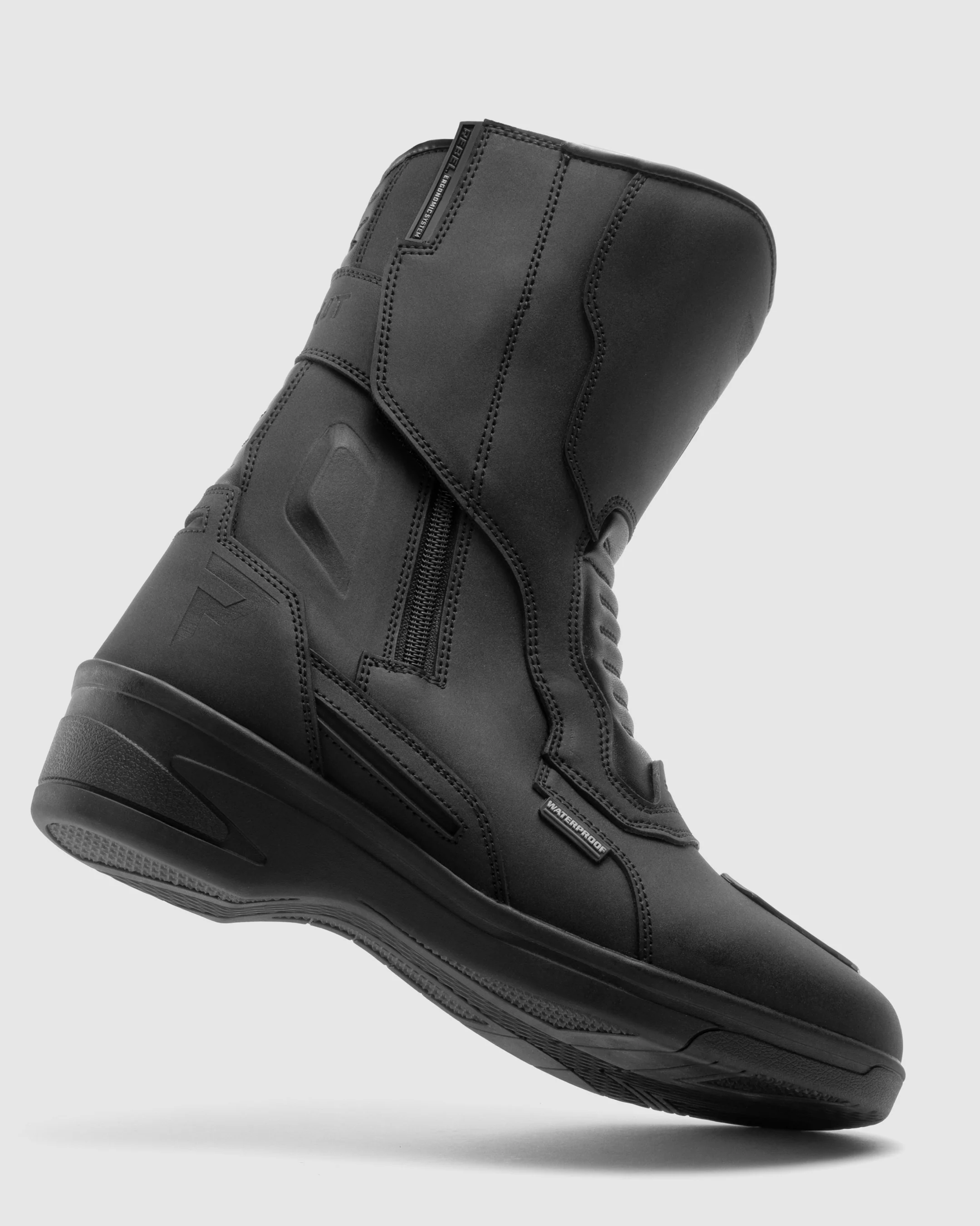 Scout High Heel Women’s Motorcycle Boots Black - Image 5