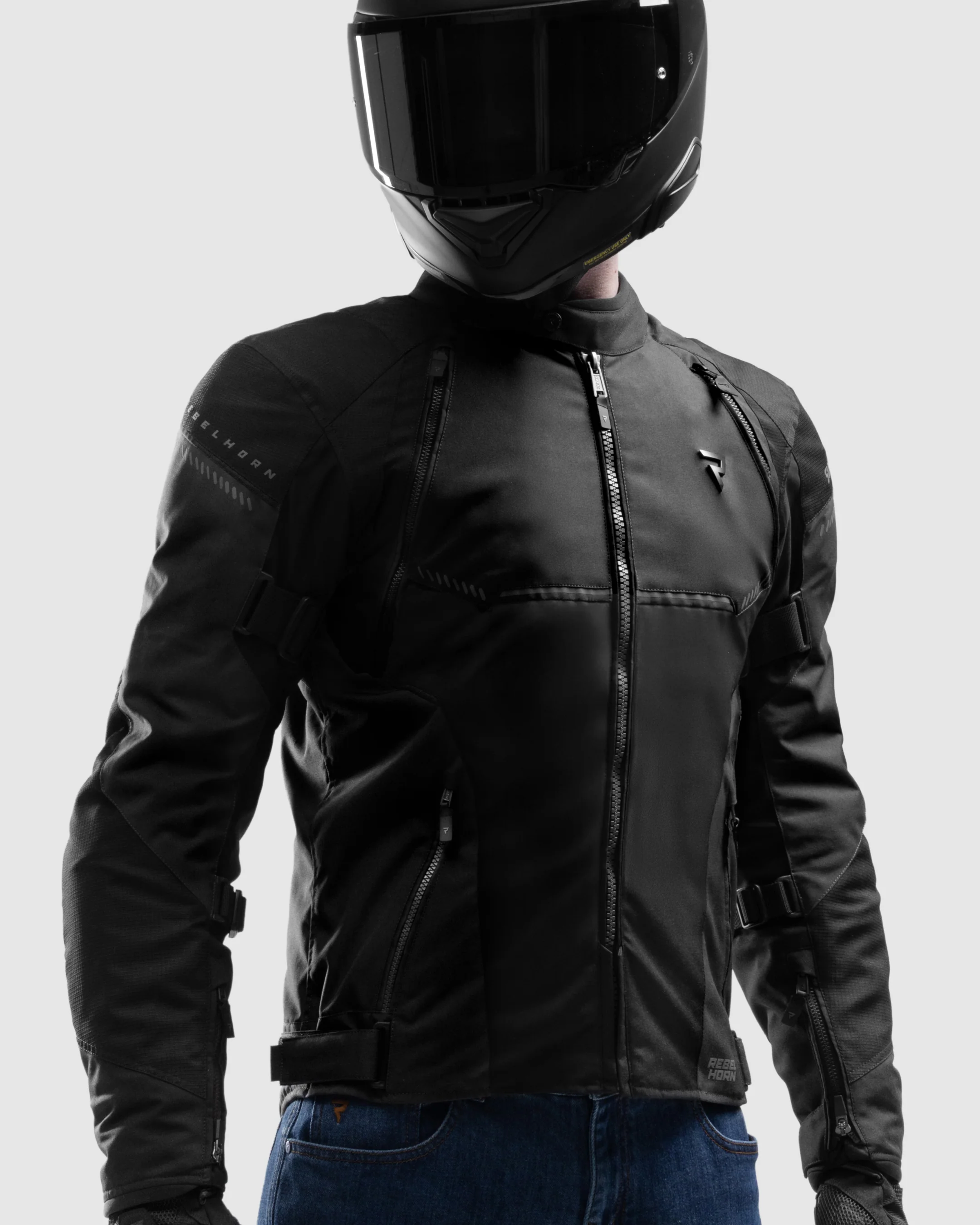 Swift Motorcycle Jacket Black - Image 3