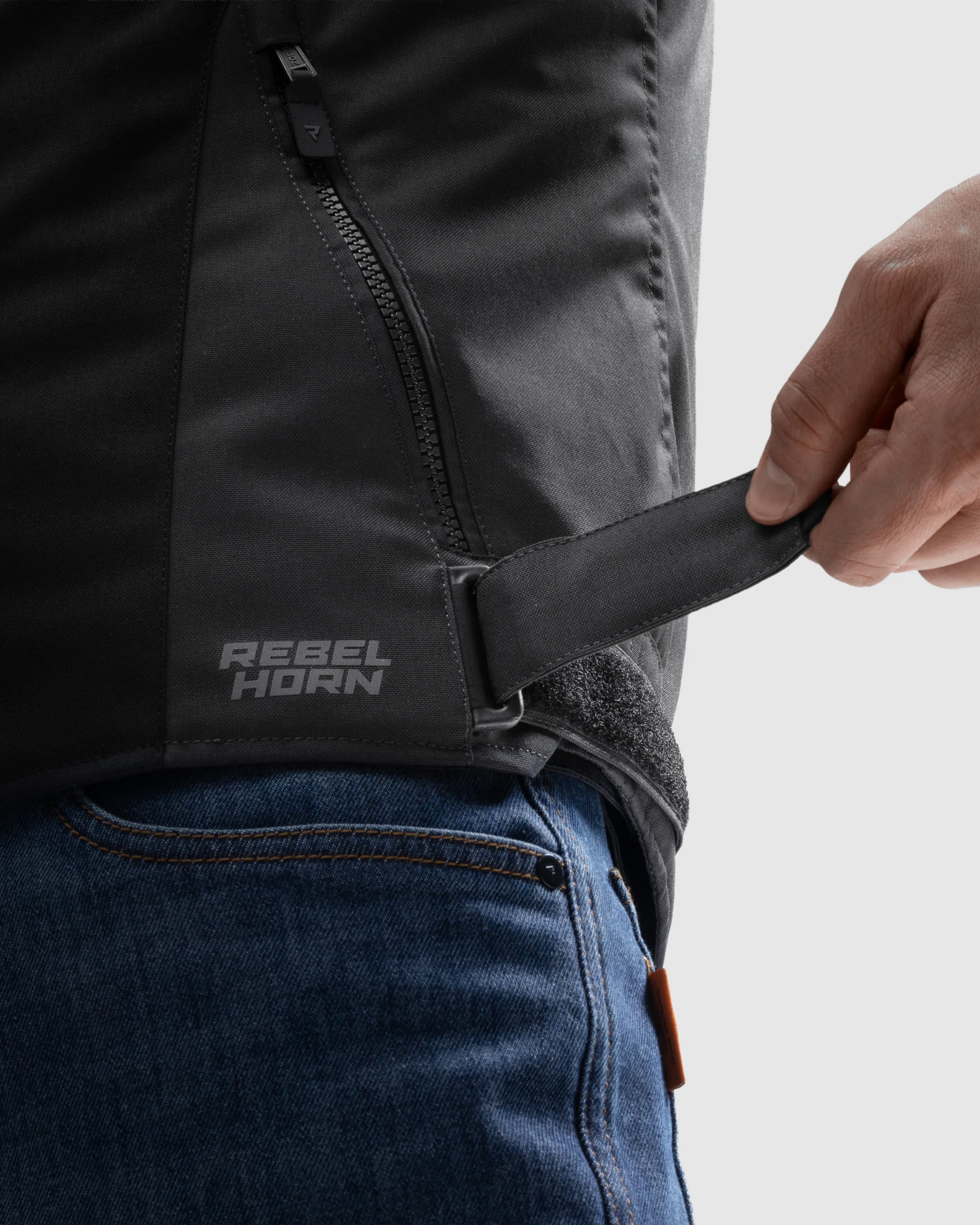 Swift Motorcycle Jacket Dark Grey - Image 10