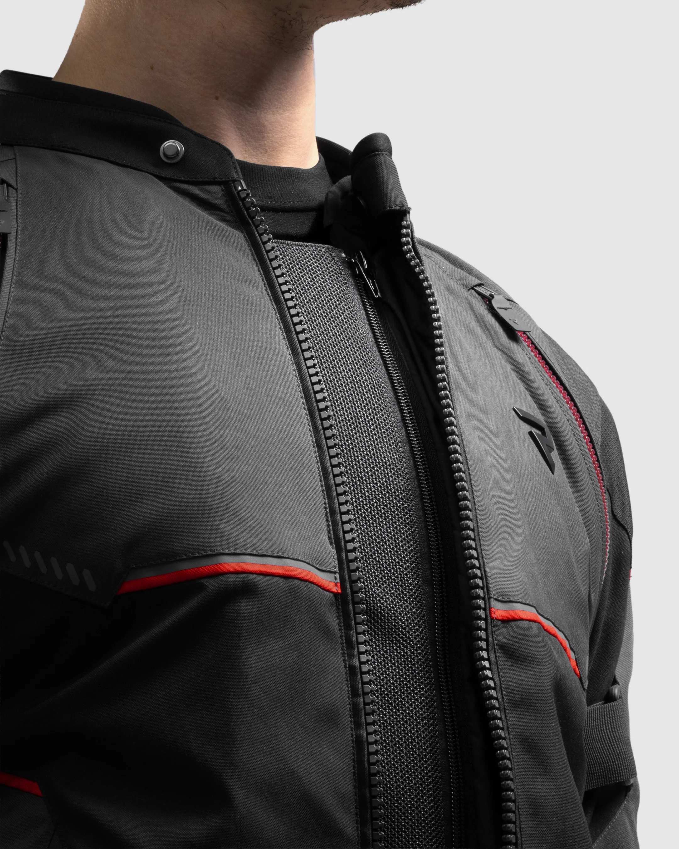 Swift Motorcycle Jacket Dark Grey - Image 6