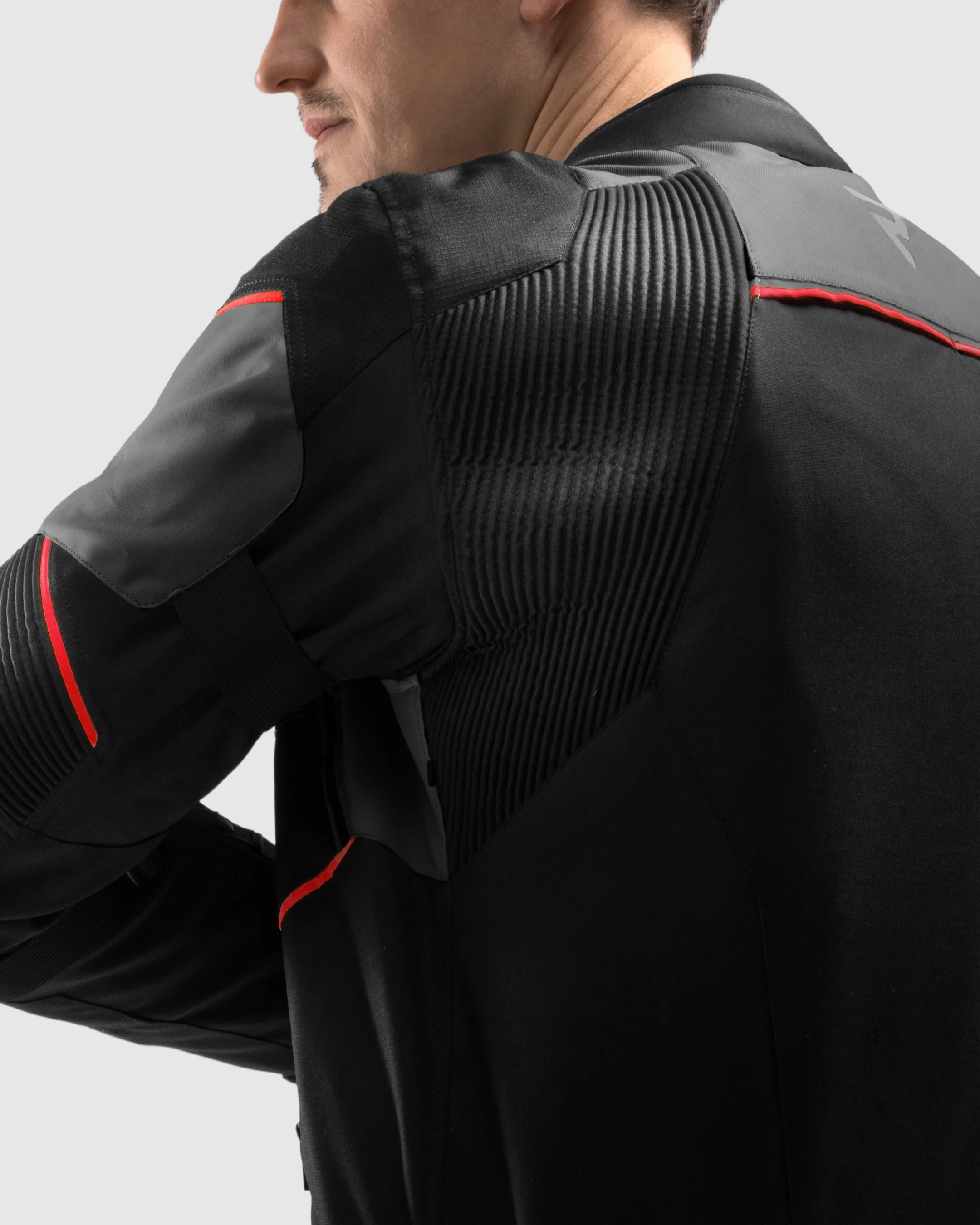 Swift Motorcycle Jacket Dark Grey - Image 8