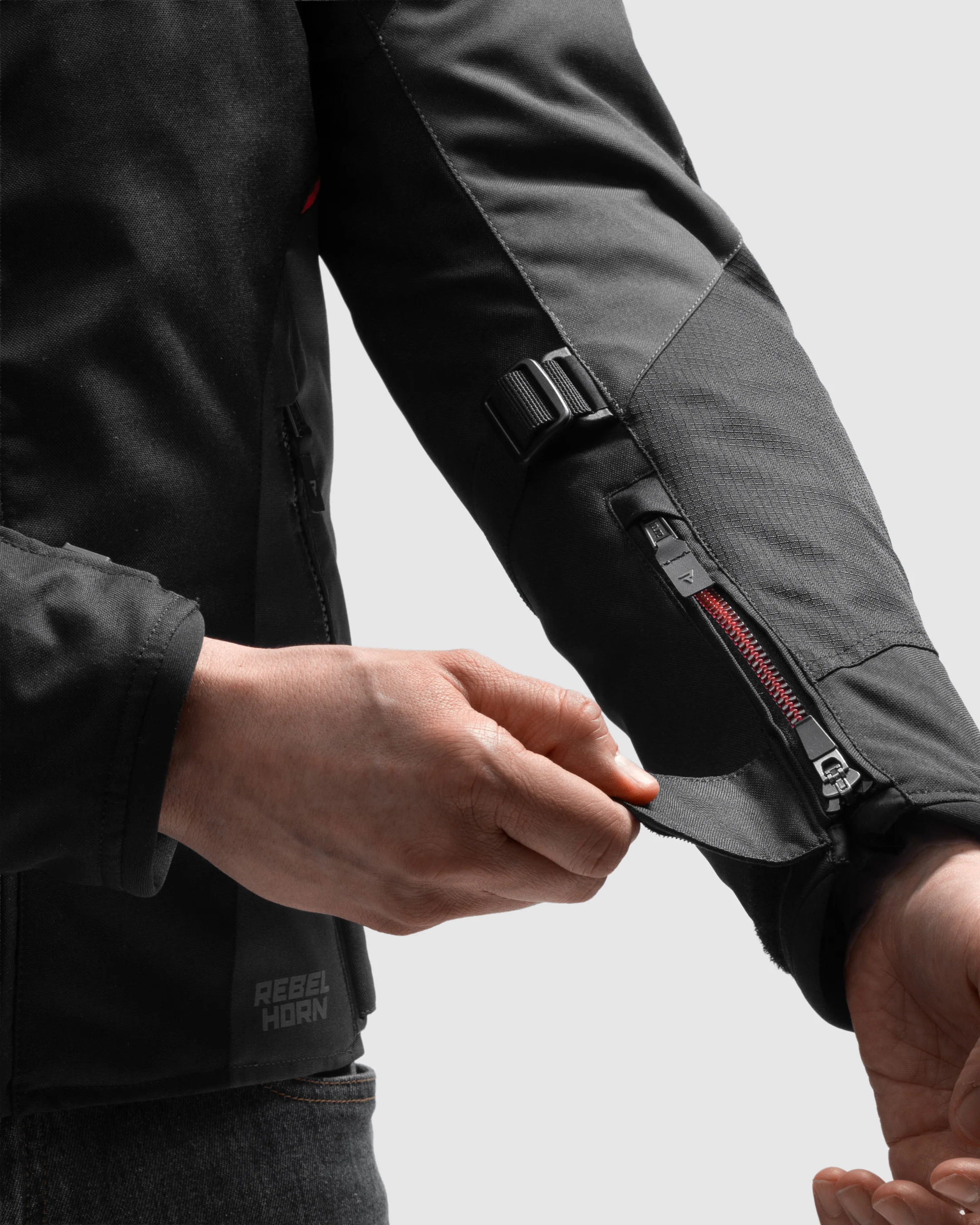 Swift Motorcycle Jacket Dark Grey - Image 9