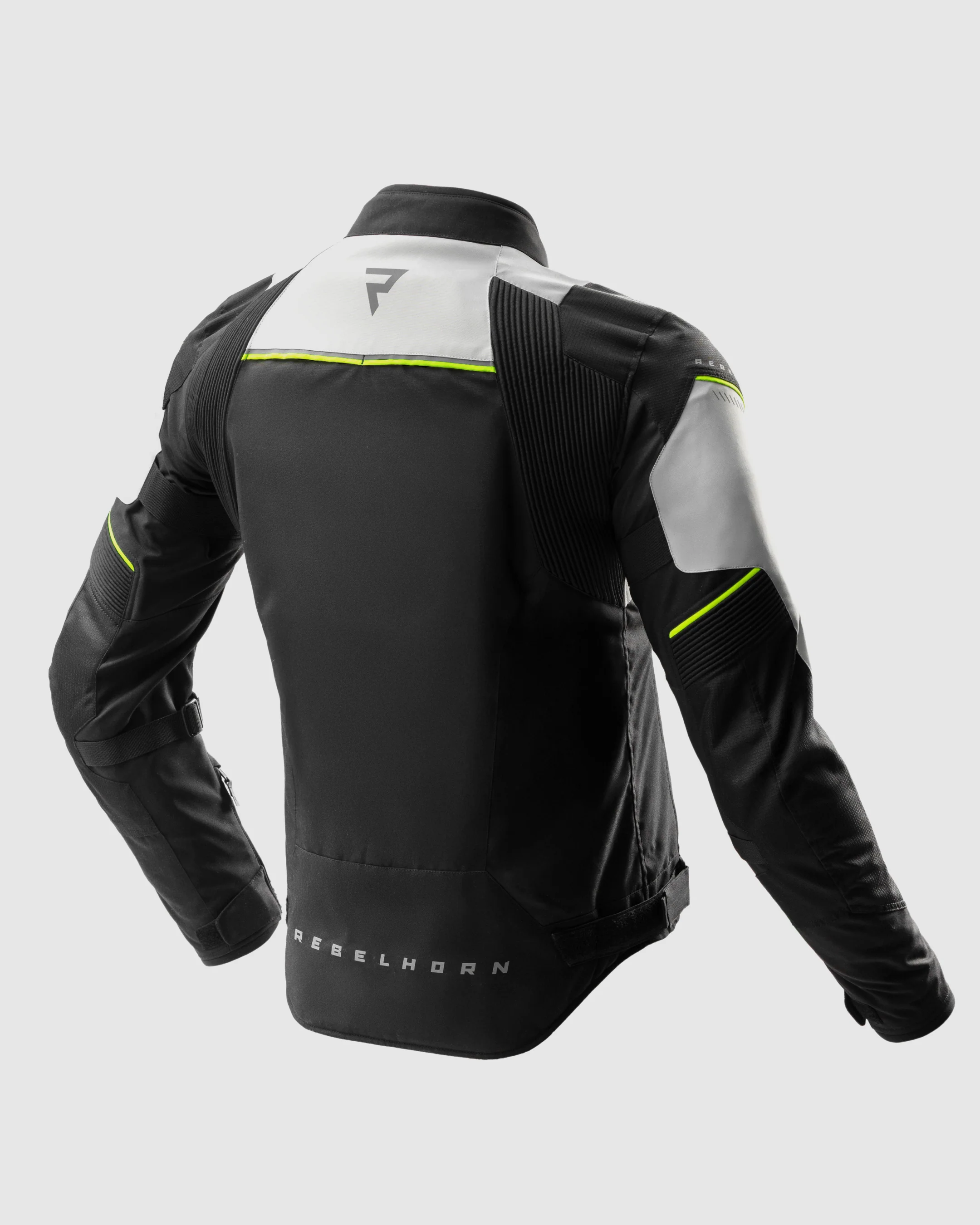Swift Motorcycle Jacket Light Grey - Image 2