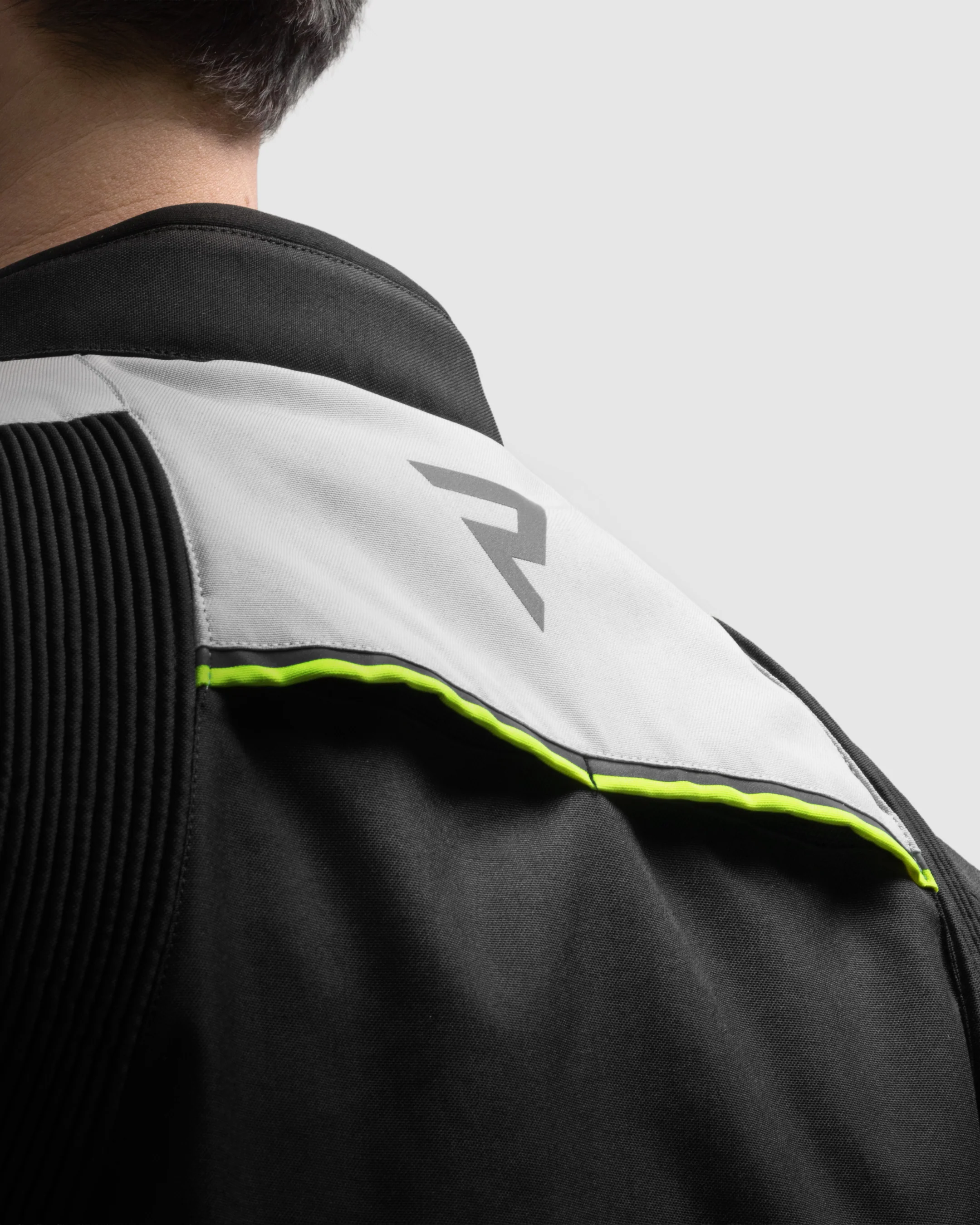 Swift Motorcycle Jacket Light Grey - Image 7