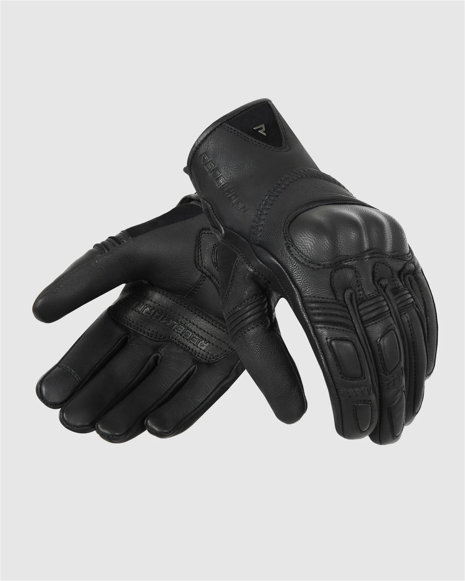Thug II Women's Motorcycle Gloves Black - Image 2