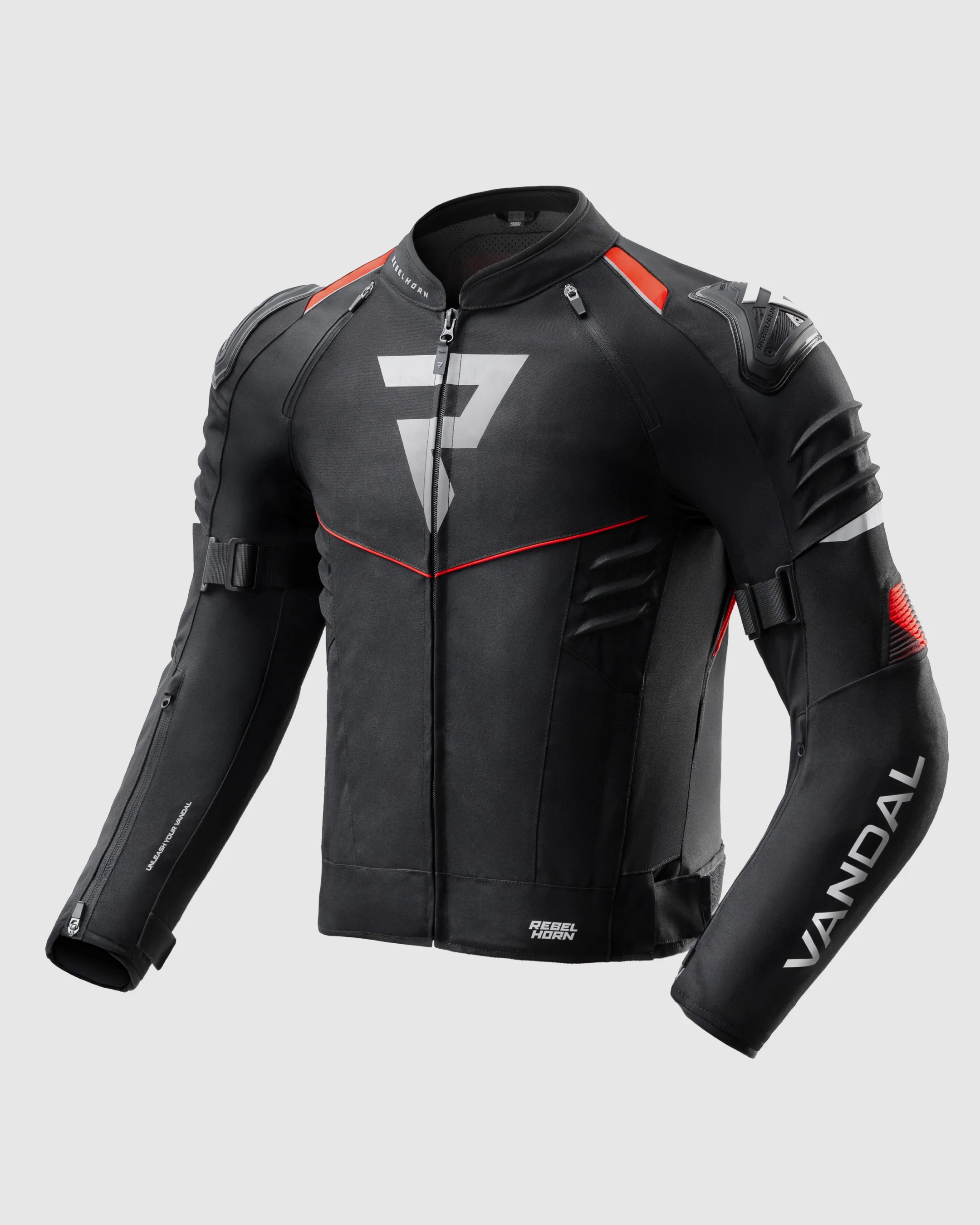 Vandal 2 TEX Motorcycle Jacket Red