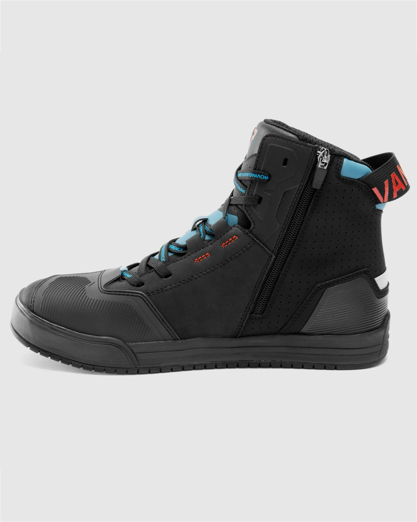 Vandal II Motorcycle Boots Blue - Image 2