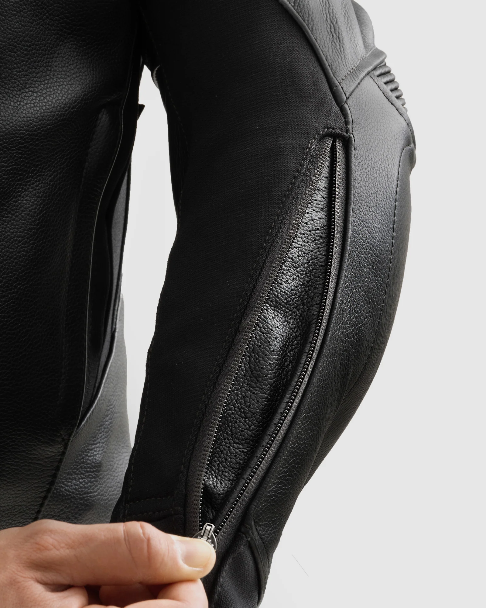 Veloce Leather Motorcycle Jacket Fluo Yellow - Image 7